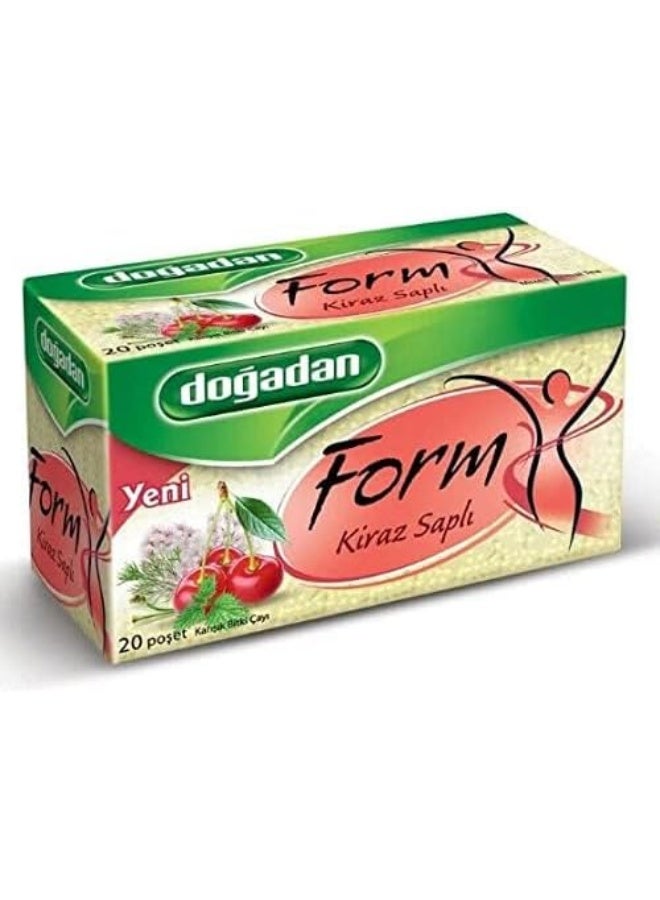 Dogadan Form Tea with Cherry Stalks - 20 Teabags - Image 4